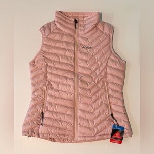 Columbia Pink Powder Lite OmniHeat Vest